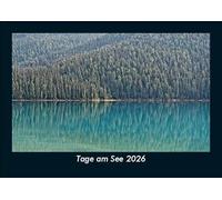 Tage am See 2026 Fotokalender DIN A5: Monatskalender mit Bild-Motiven aus Fauna und Flora, Natur, Blumen und Pflanzen