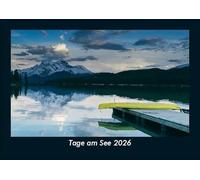 Tage am See 2026 Fotokalender DIN A5: Monatskalender mit Bild-Motiven aus Fauna und Flora, Natur, Blumen und Pflanzen