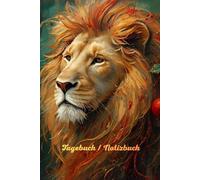 Tagebuch / Notizbuch Sternzeichen Löwe Weihnachten: 100 Seiten um seine Gedanken und Erlebnisse festzuhalten