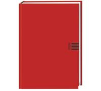 Tages-Cheftimer A5, rot 2026: Roter Terminkalender mit Tageskalender. Buch-Kalender mit Lesebändchen und Eckperforation. Wattierter Taschenkalender zum Planen von Terminen.