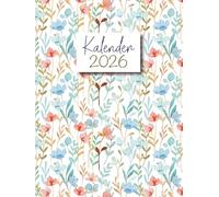 Tagesplaner 2026 A4: 1 Tag 1 Seite | Groß Format | Kalender mit Zeiteinteilung | Terminkalender | Buchkalend 12 Monate von 01.Januar bis 31.Dezember, Zusätzlich zu Feiertagen, To do, wichtigen Notizen