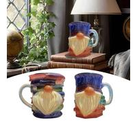 TAGGIO DI REIPIRZIONE - Copa de café en pila 3D con detalles de resina colorida, diseño de arte literario único | Taza novedad creativa para amantes de los libros, escritores, bibliotecarios