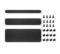 TagIo Kit de 3 Paneles Espaciadores de Montaje en Rack de Metal de 1U, 2U y 4U para Gabinete de Servidor de Gabinete de Rack