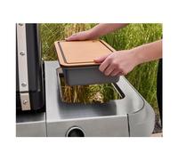 Taglere Con Recipiente Para Placas Premium Slate De 76 Cm Weber