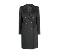 Tagliatore - Parigi Abrigo Cruzado - Coats - Mujer - Gris - L -