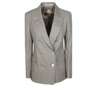 Tagliatore - Parigi Pied de Poule Lurex Jacket - Jackets - Mujer - Beige - L -