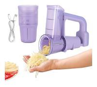 Tagliaverdure Elettrico - Cutter Per Verdure Ricaricabile Automatico, Tritaverdure Elettrico Con Affettatrice Per Patate, Per Tagliare Affettare Patate Cipolle Aglio Cucina Ristorante