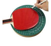 Tagliere per Gomme da Tennistavolo,Strumento fai-da-te profesional piano antiscivolo - Piastra da taglio tennistavolo,Per AdṛAppassionati Principianti Dilettanti Famiglia Amici