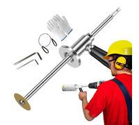 Taglio Interno Per Tubi PVC - Kit Regolabile Tagliatubi Interno In PVC | Macchina Per Seghe Tubo Robusta Per Applicazioni Di Taglio Su Legno Marmo Vetro