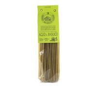 Tagliolini au germe de blé, ail & basilic 250gr - PRODUIT ARTISANAL ITALIEN