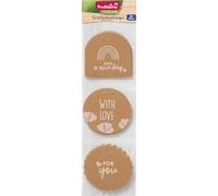 Tags cadeaux belle journée/pour toi/mon amour, 24 heures - Marque DM Allemagne - Compatible avec profissimo - Geschenkanhänger nice day/for you/love, 24 St