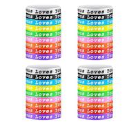 Tagtight 36 pulseras de silicona de Jesús Love Dich, pulseras de goma, pulseras cristianas de silicona para adultos y jóvenes