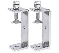 Tagtight Abrazadera de metal resistente, abrazadera C para carpintería con aberturas de mandíbula anchas (100 mm), 2 unidades