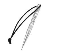 Tagtight Herramientas de botón Paracord, agujas de cordón, herramientas paracord, bricolaje, cordones, agujas de coser y herramientas de alisado, plata duradera