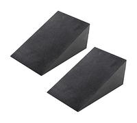 Tagtight Juego de 2 bloques de yoga, pantorrillas para estirar músculos y fascias, cuña para pilates, bloque de fitness, cojín de rodilla para sentadillas y peso muerto