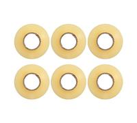 Tagtight Paquete de 6 cintas transparentes de hockey multiusos, rollo de cinta para espinillas, , equipo deportivo, 2,4 cm x 28 m, regalos deportivos de hockey