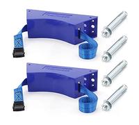 Tagtight Soporte para de gas propano de 2 piezas, soporte de pared cilíndrico para bombona de gas, ABS duradero con tornillos,