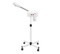 Tagtuell Vaporizador facial con brazo giratorio y panel de control LCD, vaporizador visual para salón y hogar, soporte ajustable