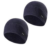 TAGVO Gorro de Lana de Invierno, Running Beanie Hat Gorro con Tapas de Orejas, Forro para Casco para Adultos Mujeres y Hombres tamaño elástico Universal