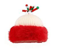 TAGVO Gorro Navidad Adulto, Gorro Navideño Peluche de Lujo Gorros Santa Claus Sombreros Navideño Invierno Sombrero de Papá Noel para Fiesta Festiva