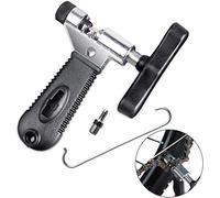 Tagvo Herramienta de cadena para bicicleta Tagvo, universal para 7 8 9 10 Cadena de eslabones de cadena Cortador de divisor de cadena Removedor de remaches con respaldo de acero inoxidable Pin