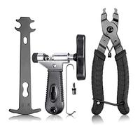 TAGVO Herramienta de Cadena para Bicicleta, Universal para 7 8 9 10 Cadena de eslabones de Cadena Cortador de Divisor de Cadena Removedor de Remaches con Respaldo de Acero Inoxidable Pin