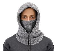 TAGVO Pasamontañas, Balaclava Capucha Moto Multifunción Máscara Protector Sombrero, Termico Forro Polar Esquí Máscaras para Invierno Esquiar Ciclismo Deportes Aire Libre Cara Completa Sombrero Unisex