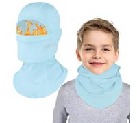 TAGVO Pasamontañas de Forro Polar Invierno para niños, Multifuncional Prueba de Viento Ciclismo Balavala Sombreros Gorro con Calentador de Cuello máscara de esquí para niños y niñas de 8-13 años