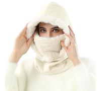 TAGVO Pasamontañas Invierno para Mujer, Balaclava Térmica de Forro Polar, Pasamontañas Máscara de Ciclismo Moto de Prueba de Viento, Gorro Cálido de Invierno para Deportivas al Aire Libre