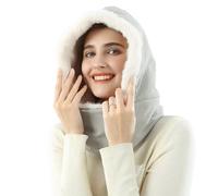 TAGVO Pasamontañas Invierno para Mujer, Balaclava Térmica de Forro Polar, Pasamontañas Máscara de Ciclismo Moto de Prueba de Viento, Gorro Cálido de Invierno para Deportivas al Aire Libre