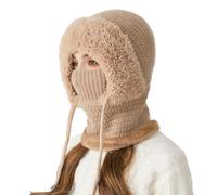 TAGVO Pasamontañas Invierno para Mujer, Pasamontañas Termico Capucha Polar Balaclava Multifuncional para Clima Frío Esquí al Aire Libre Montaña Senderismo