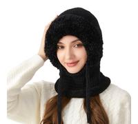 TAGVO Pasamontañas Invierno para Mujer, Pasamontañas Termico Capucha Polar Balaclava Multifuncional para Clima Frío Esquí al Aire Libre Montaña Senderismo