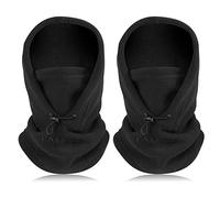 TAGVO Pasamontañas Máscara De Esquí a Prueba De Viento Capucha De Lana Térmica Invierno Uso Multiusos Mascarilla Unisex Cálido ＆ Cubierta Facial Transpirable Calentador De Cuello Pesado para