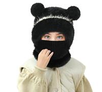 TAGVO Pasamontañas Térmico de Invierno Niños 4 a 7 Años, Multifuncional Cortaviento Gorro de Punto Polar, Gorro Beanie Calentador de Cuello Máscara De Esquí Ciclismo para niños y niñas