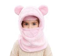 TAGVO Pasamontañas Térmicos de Invierno Niños 3-8 Años, Multifuncional Balaclava Máscara de Esquí Prueba de Viento Cálido Gorro Forro Polar con Calentador de Cuello para Niños Niñas