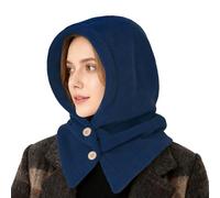 TAGVO Térmicos Pasamontañas Balaclava Unisex,Prueba de Viento Bufanda con Capucha Suave 2 en 1 Calentador de Cuello con Capucha,Clima Frío Gorro Cálido de Invierno Mujeres Hombres Deportivas Compras