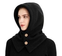 TAGVO Térmicos Pasamontañas Balaclava Unisex,Prueba de Viento Bufanda con Capucha Suave 2 en 1 Calentador de Cuello con Capucha,Clima Frío Gorro Cálido de Invierno Mujeres Hombres Deportivas Compras