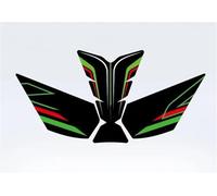 TAHDP Adhesivo para Motocicleta, Almohadilla Lateral del Depósito De Combustible para para ZX4R Y Calcomanía para Rodillas para ZX-4R Adhesivo para depósito(Color 1,X-4)