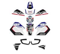 TAHDP Adhesivo para Motocicleta, Protector Lateral del Depósito De Combustible para R1250GS R 1250 GS Adventure 2021-2023. Adhesivo para depósito(Color 3)