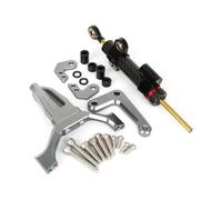 TAHDP Amortiguador De Dirección Motocicleta para Yamaha MT-09 MT09 2024 2025 Componentes Control Oscilaciones Velocidad Soporte Estabilizador Estabilizador De Amortiguador(Color 4)