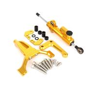 TAHDP Amortiguador Dirección Motocicleta para Yamaha MT09 SP 2024 2025 Soporte Montaje Estabilizador Componentes Control Oscilaciones Speed Wobble Estabilizador De Amortiguador(Color 4)