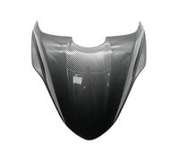 TAHDP Carenado Trasero para Asiento De Motocicleta para Ducati Monster 821 1200 S 2014-2017 Cubierta De Pasajero Carenado Cola Asiento con Joroba Individual Carenado(Carbón)
