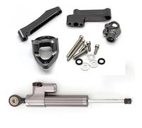 TAHDP Kit De Estabilizador Y Amortiguador Dirección para Motocicleta para Suzuki GSXR1300 1998-2019 Soporte Montaje para En Aluminio CNC Estabilizador De Amortiguador(Color 4)