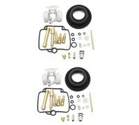 TAHDP Kit De Reparación Carburador para Suzuki GS500E 1989-2000 GS 500 GS500 E 500E con Válvula Flotador Diafragma Vacío Kit Mantenimiento carburador(Color2)
