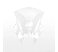 TAHDP Parabrisas Delantero De Motocicleta, Deflectores De Viento De Doble Burbuja para para Ninja 500 SE 2024-2025 Deflectores De Ajustable Viento(Claro)