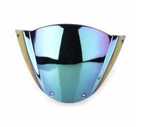 TAHDP Parabrisas para Motocicleta para Ducati Monster 696 796 1100 1100S, Deflectores De Viento Delanteros, Pantalla Cortavientos Deflectores De Ajustable Viento(Iridio)