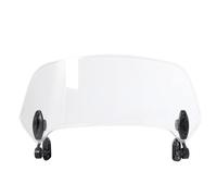 TAHDP Parabrisas Universal para Motocicleta para Aprilia RSV1000R, Extensión con Alerón Ajustable, Deflectores De Viento, Carenado Deflectores De Ajustable Viento(Tipo 4)