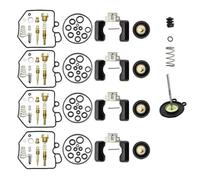 TAHDP Piezas de carburadores Kit De Reparación De Carburador De Motocicleta para H&Onda Goldwing GL1000 GL1000A Aspencade GL 1000A 1000 A Válvula De Corte De Aire De Flotador