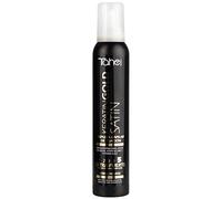 Tahe Botanic Espuma de fijación para el cabello Satin Keratin Gold para cabello seco o dañado, 200 ml (Fijación 5)