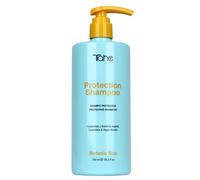 Tahe Botanic Sun Champú Protection con fotoprotección avanzada y efecto detox, con Ceramidas y Queratina vegetal (750 ml)